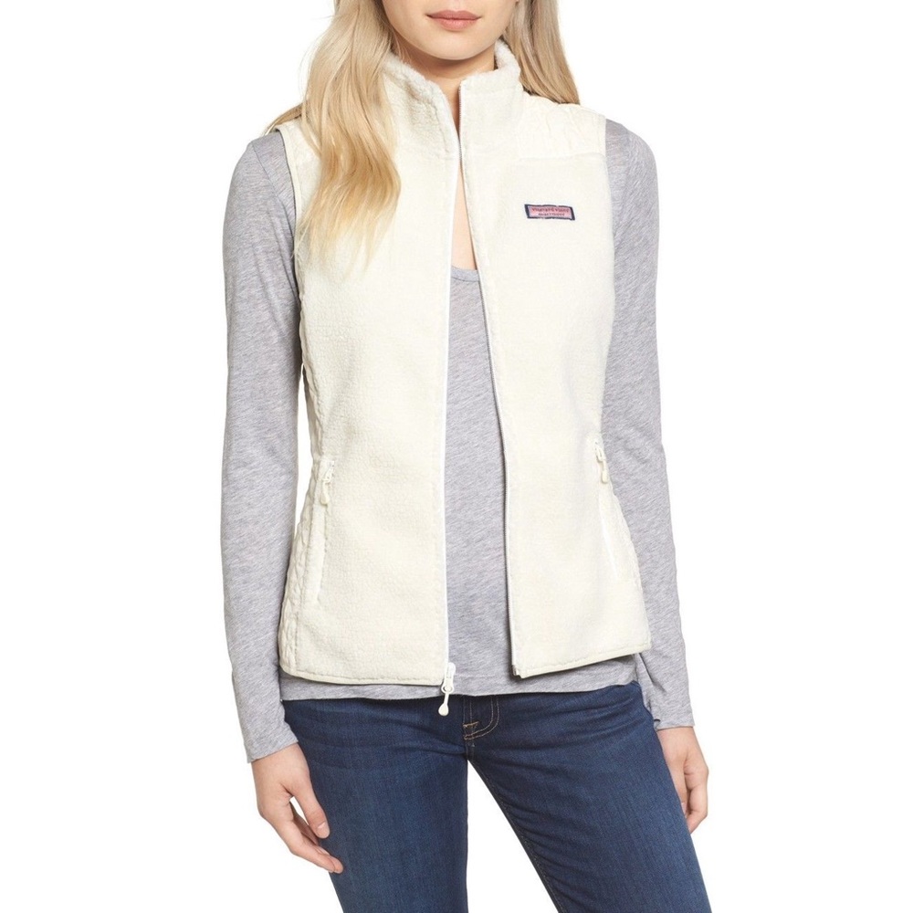 Vineyard Vines Women’s Sephora Vest, Color: Frost